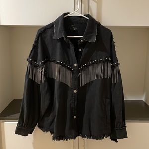 Sold Out- VICI Statement Studded Shacket